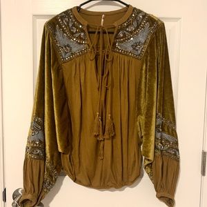 Free People Hearts Aflame Top